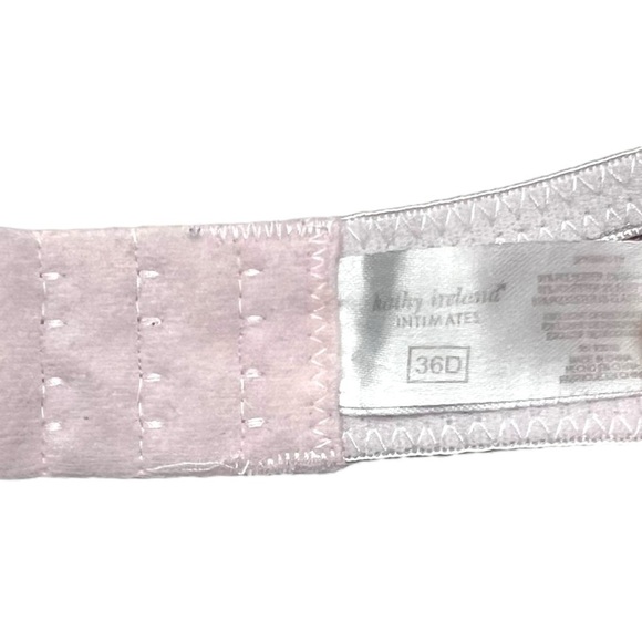 Kathy Ireland Light Pink Floral Bra - Size 36D - Picture 6 of 6